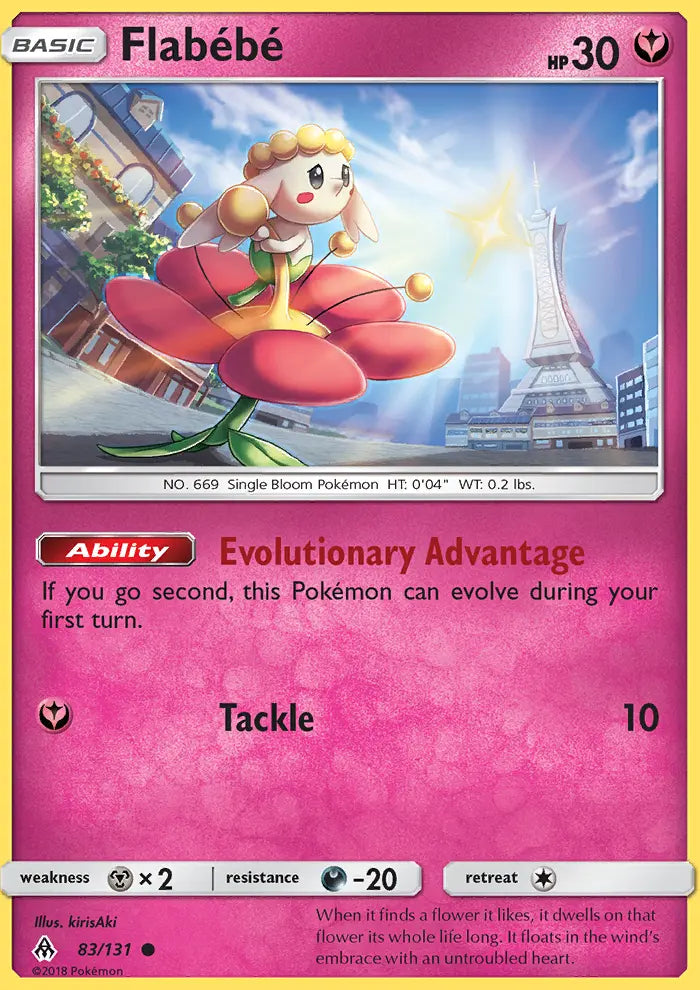 Flabébé 83 Forbidden Light Pokesingles