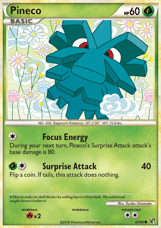Pineco 63 Undaunted Pokesingles