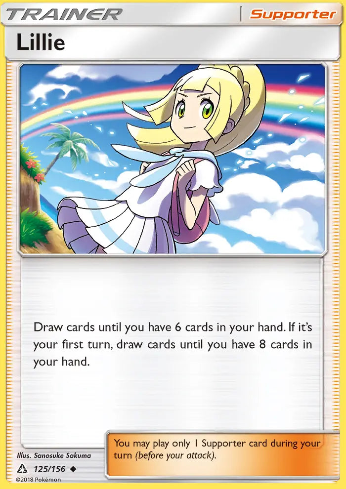 Lillie 125 Ultra Prism Pokesingles