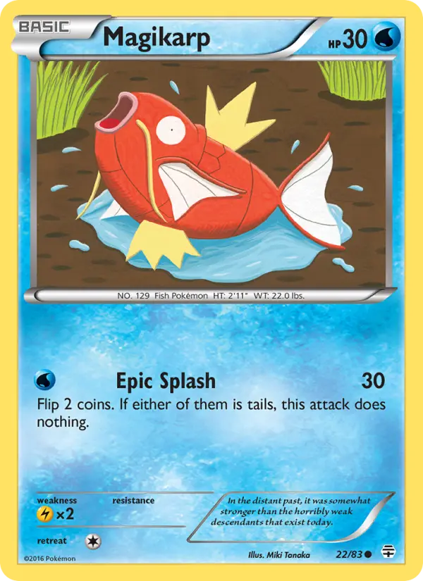 Magikarp 22 Generations Pokesingles