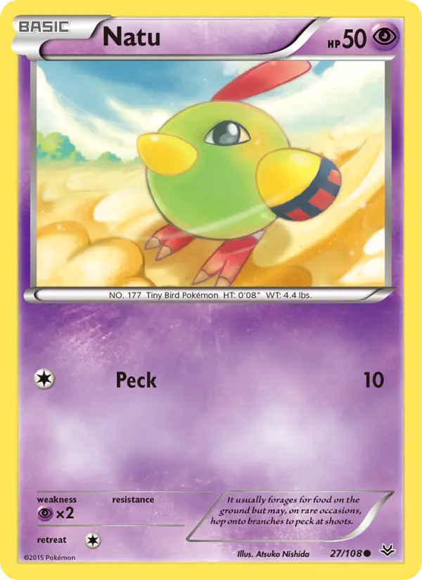Natu 27 Roaring Skies Pokesingles