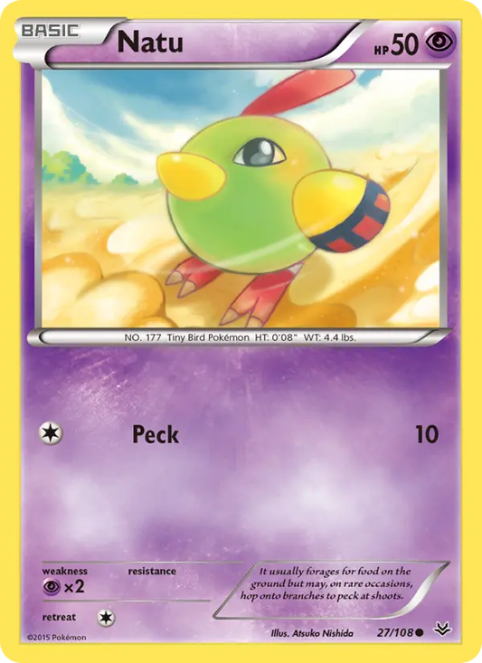 Natu 27 Roaring Skies Pokesingles