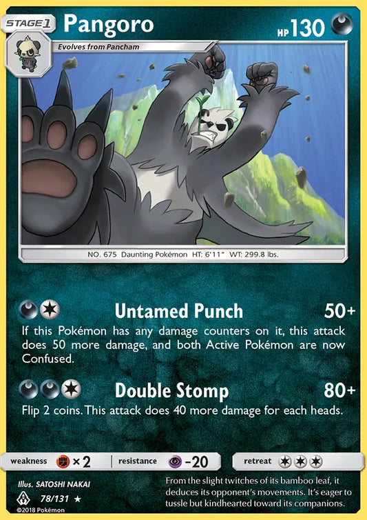 Pangoro 78 Forbidden Light Pokesingles