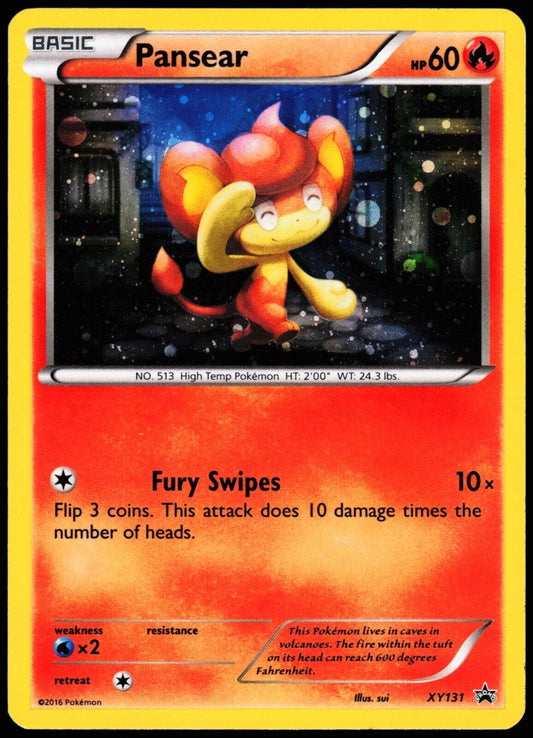 Pansear XY131 - XY Black Star Promos Pokesingles