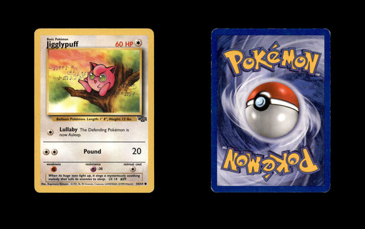 *SE BILDE FOR TILSTAND* Jigglypuff #54 Pokemon Jungle Pokesingles