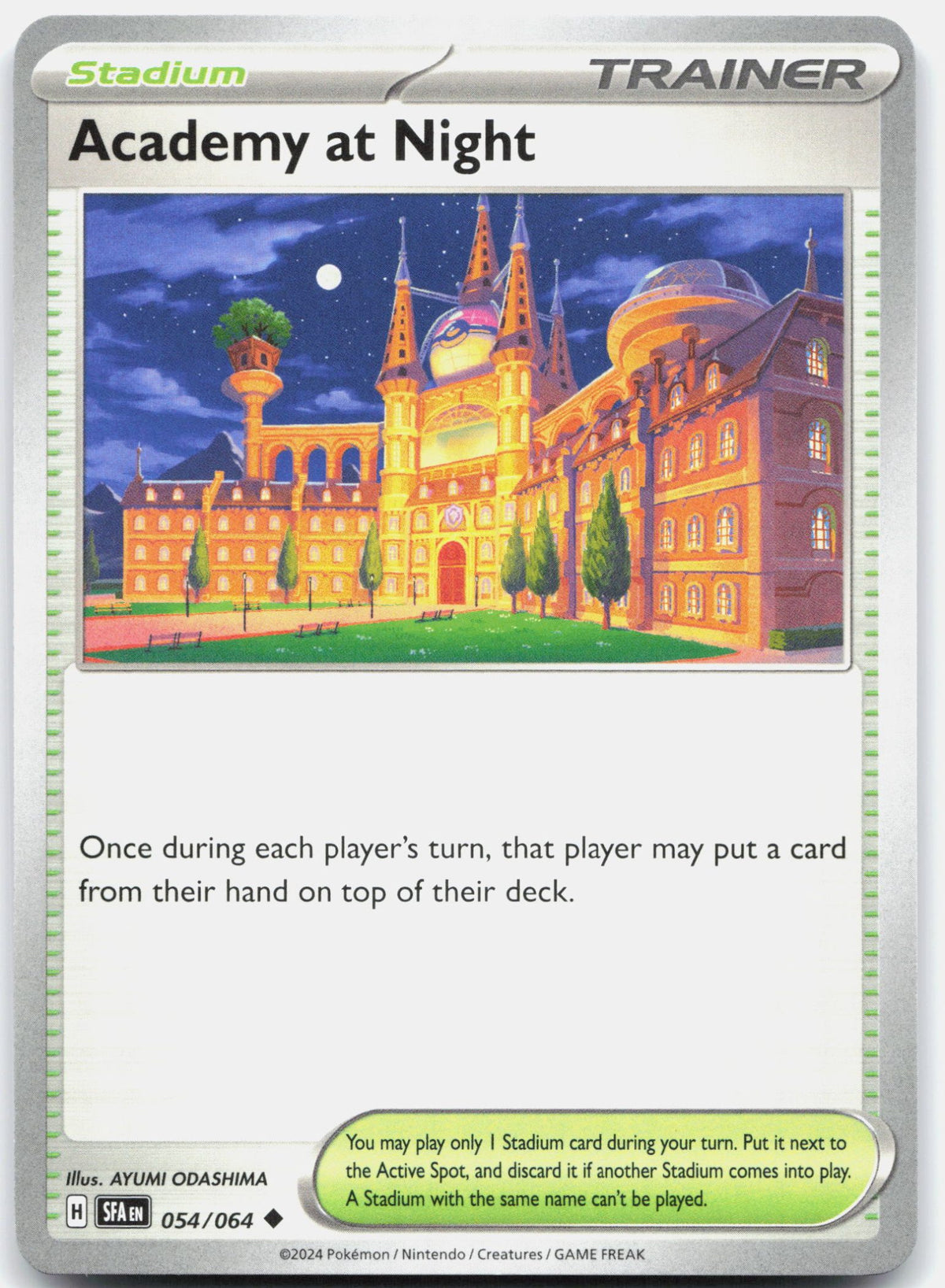 Academy at Night