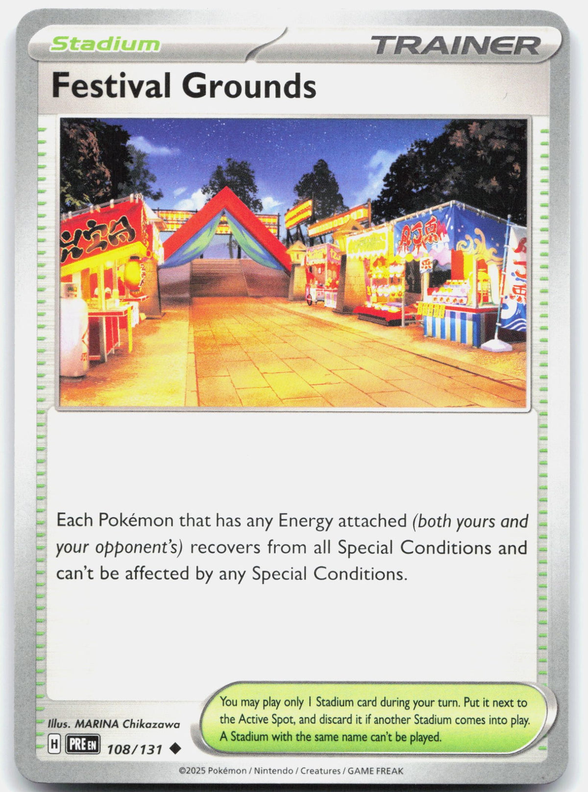 Festival Grounds 108 - SV: Prismatic Evolutions