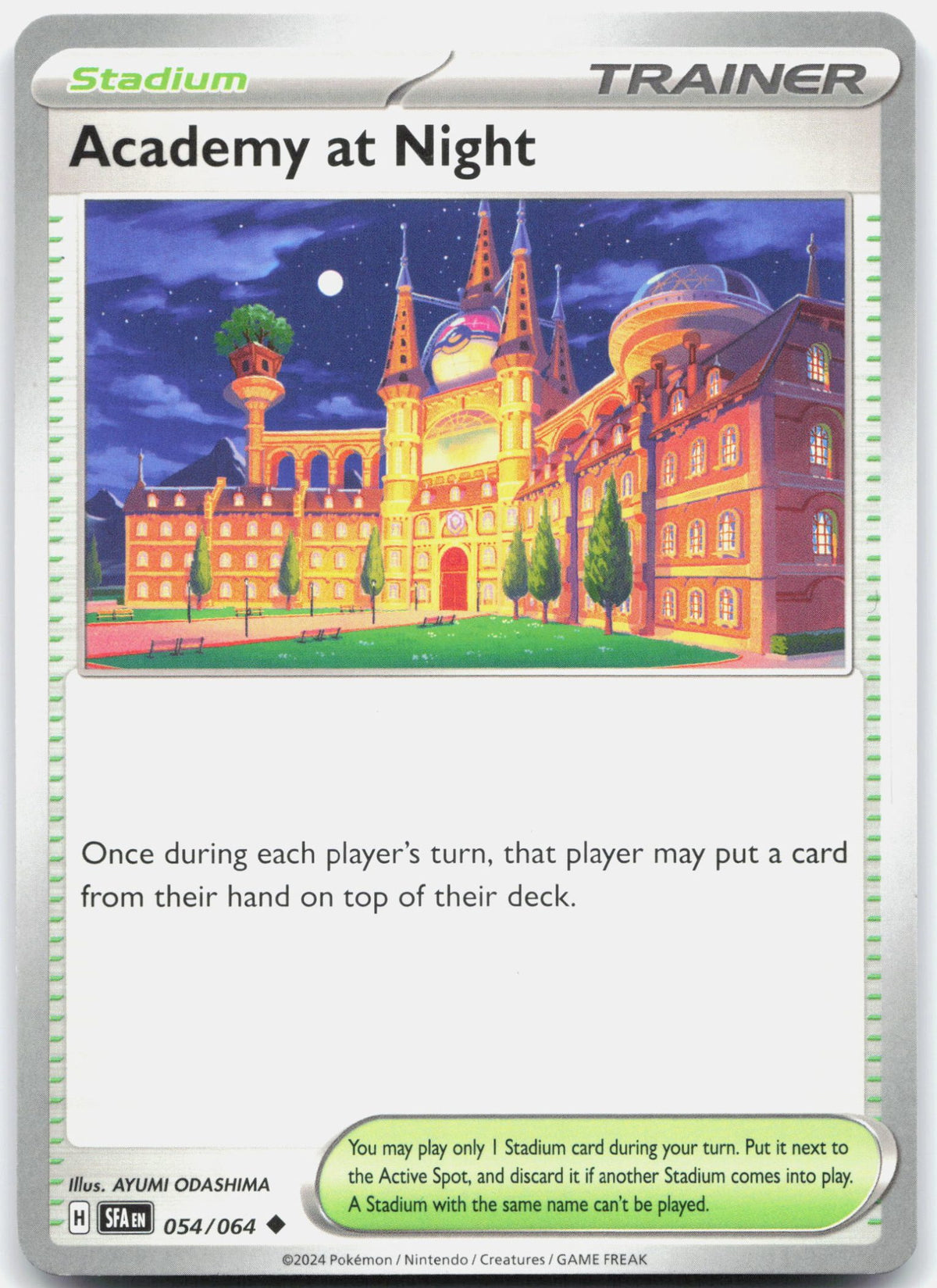 Academy at Night 054 - SV: Shrouded Fable