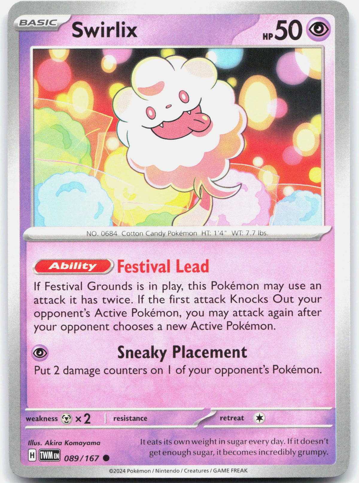Swirlix 089 (Normal) - SV06: Twilight Masquerade