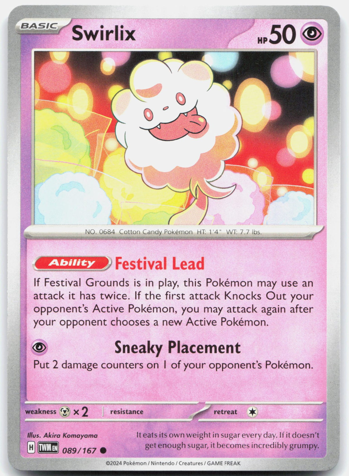Swirlix 089 (Normal) - SV06: Twilight Masquerade