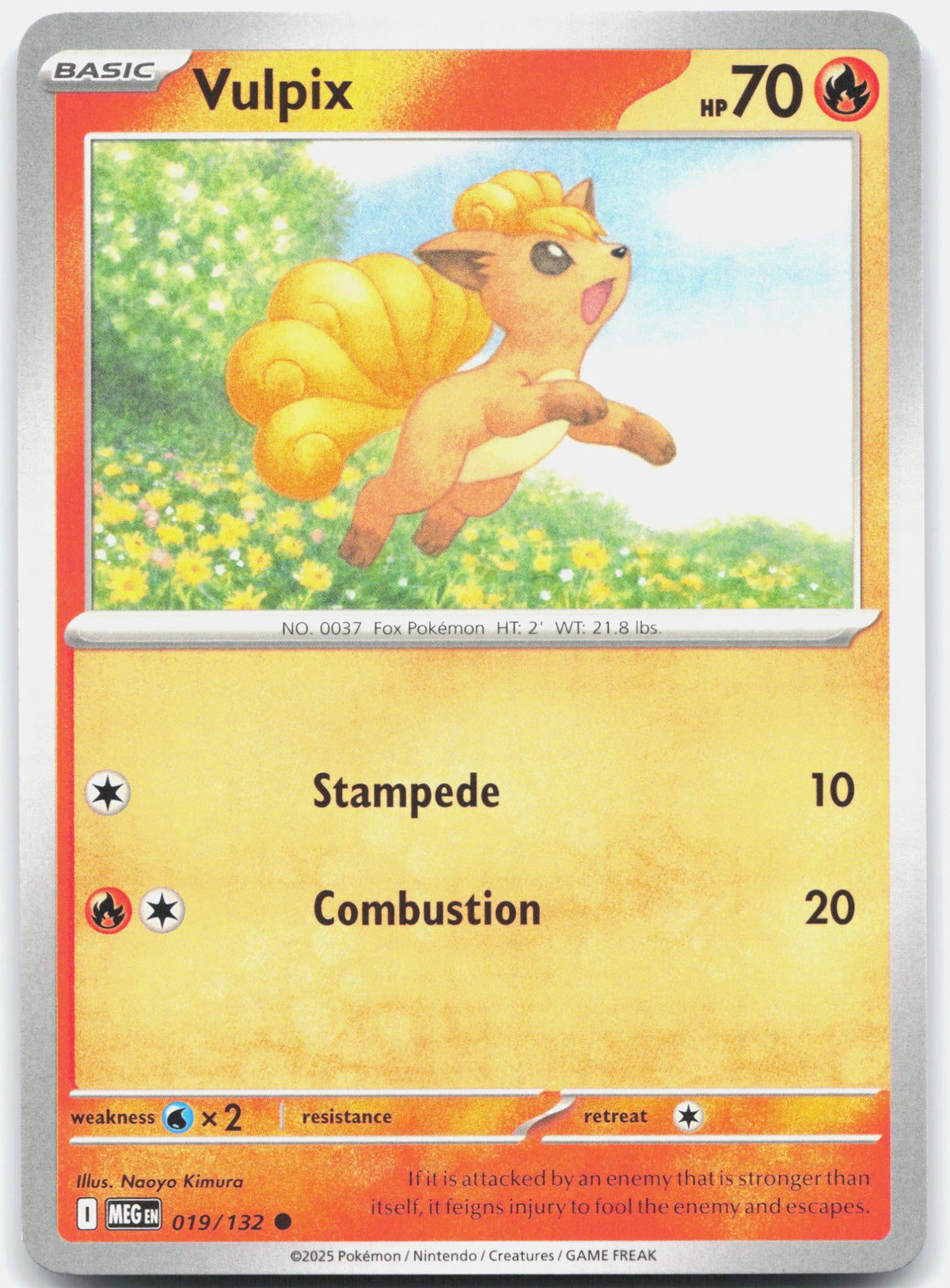 Vulpix 019 - ME01: Mega Evolution