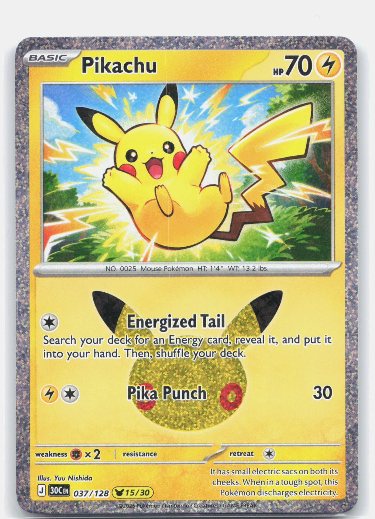Pikachu - 037/128