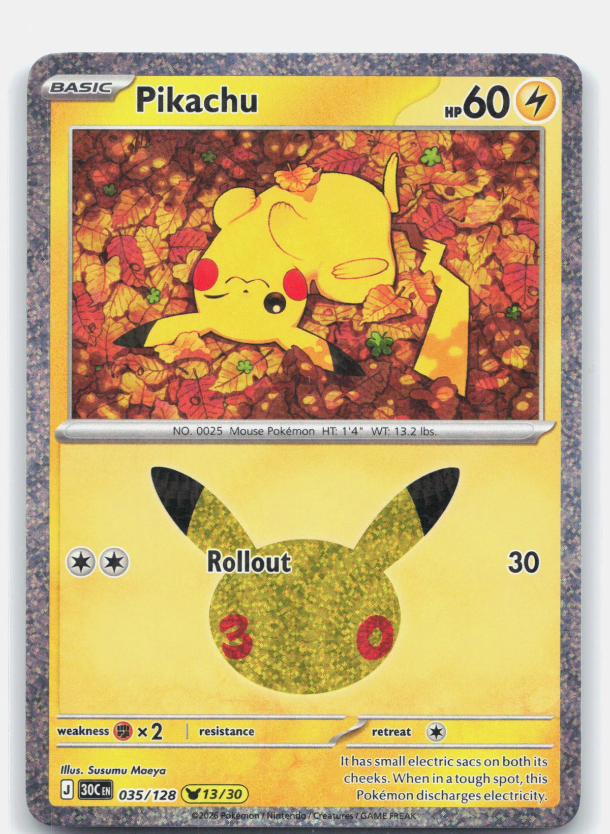 Pikachu - 035/128