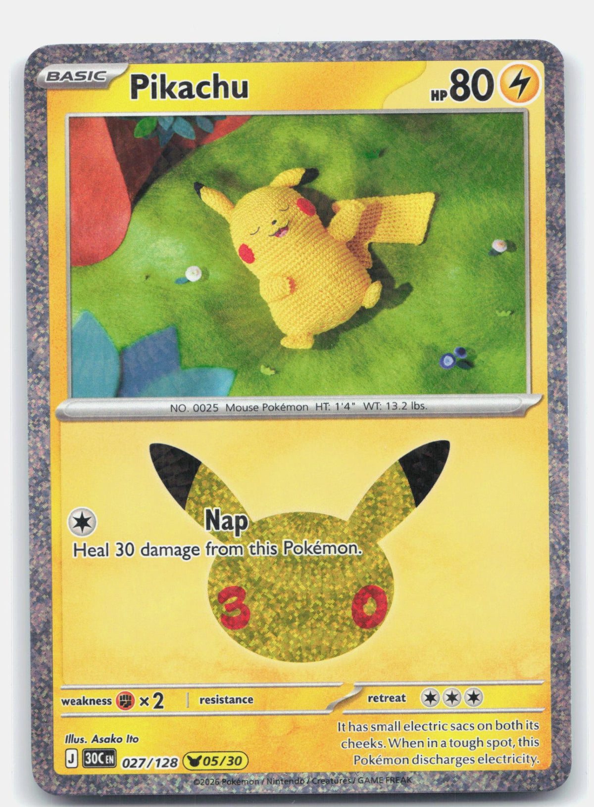 Pikachu - 027/128