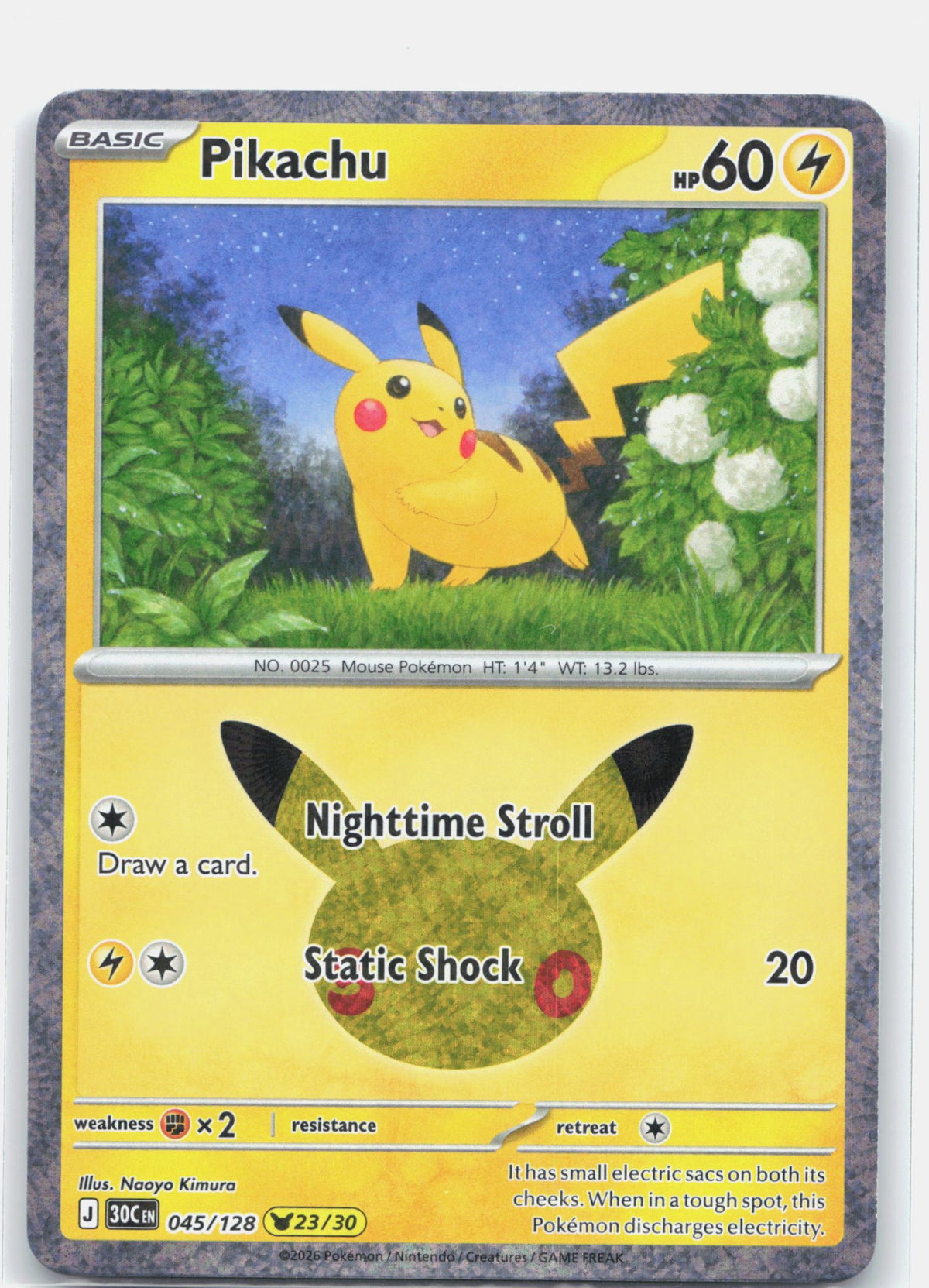 Pikachu - 045/128