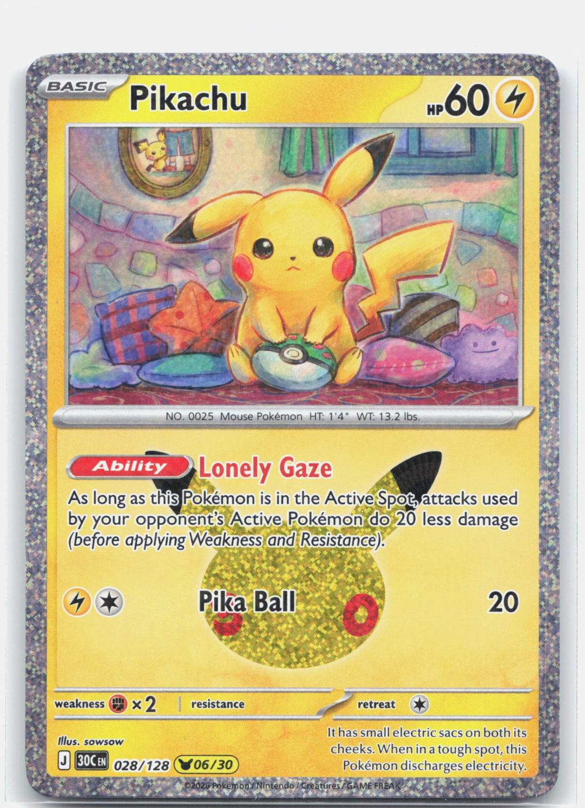 Pikachu - 028/128