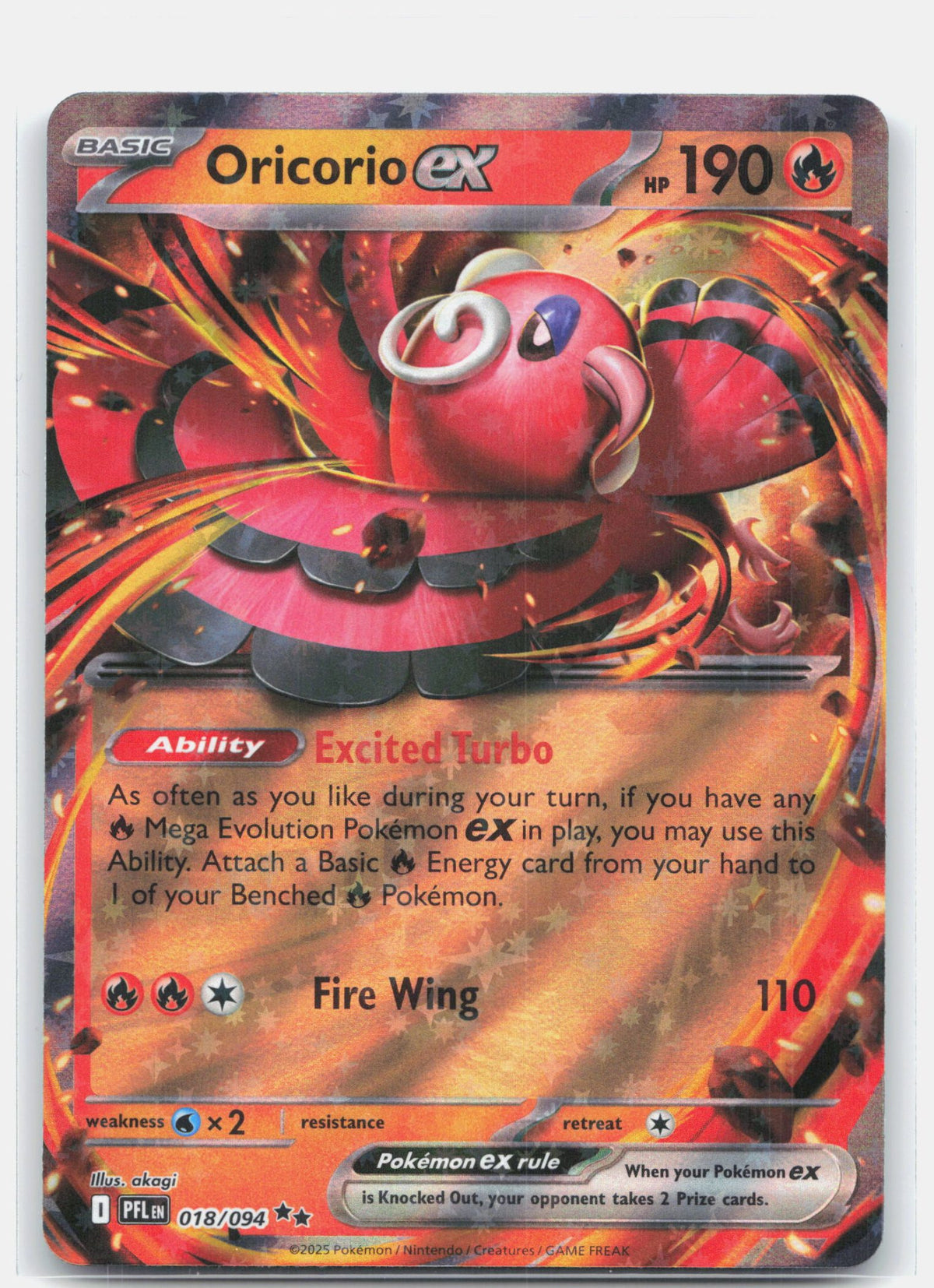 Oricorio ex - 018/094