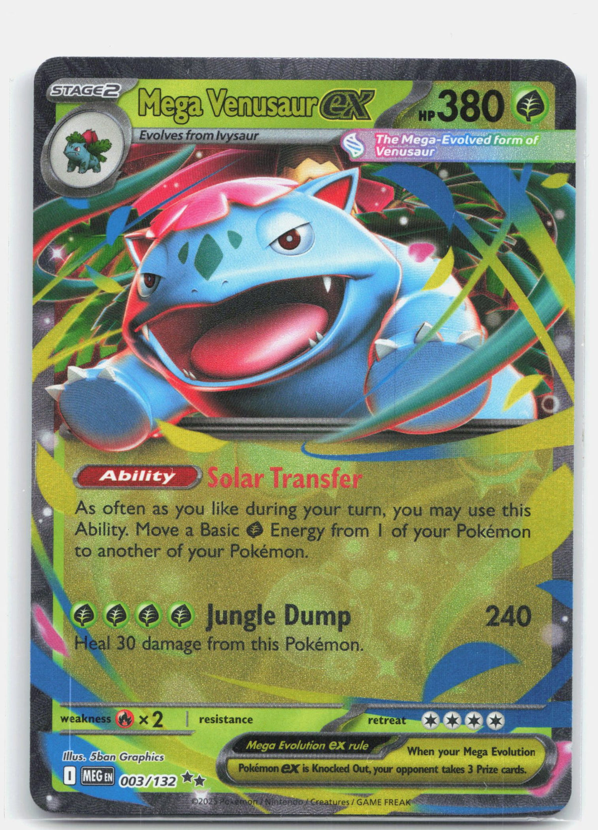 Mega Venusaur ex - 003/132