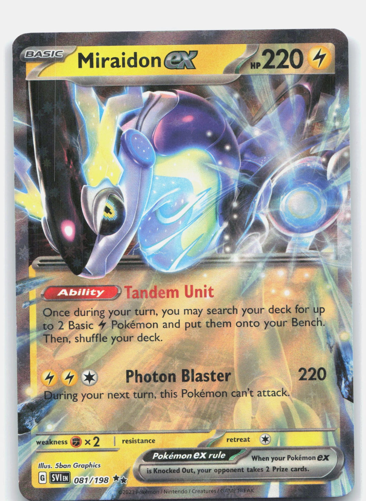 Miraidon ex - 081/198