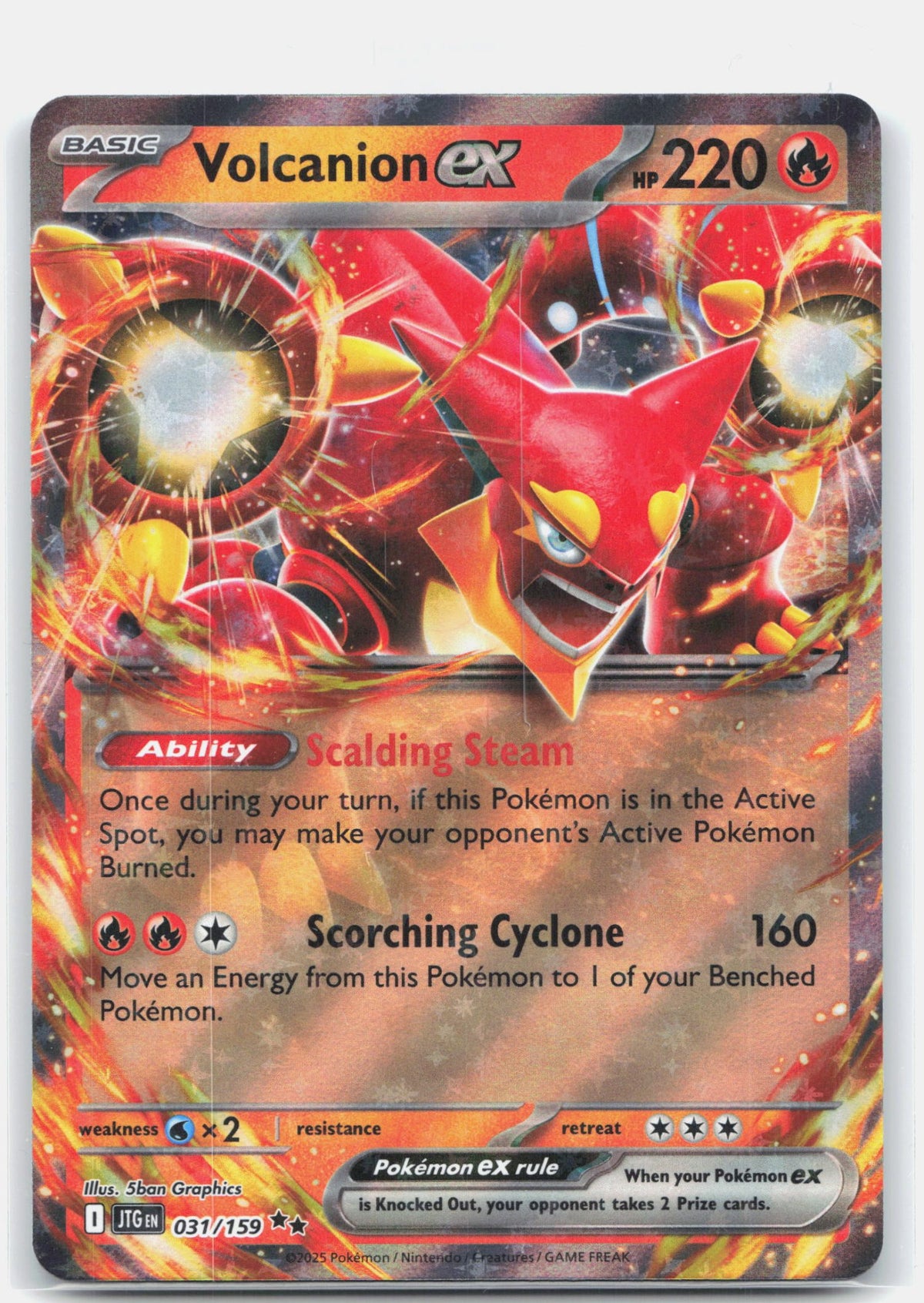 Volcanion ex - 031/159