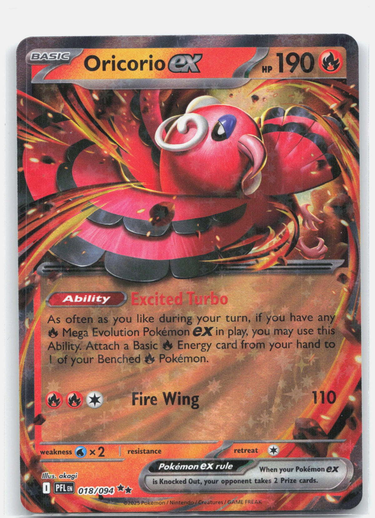 Oricorio ex - 018/094