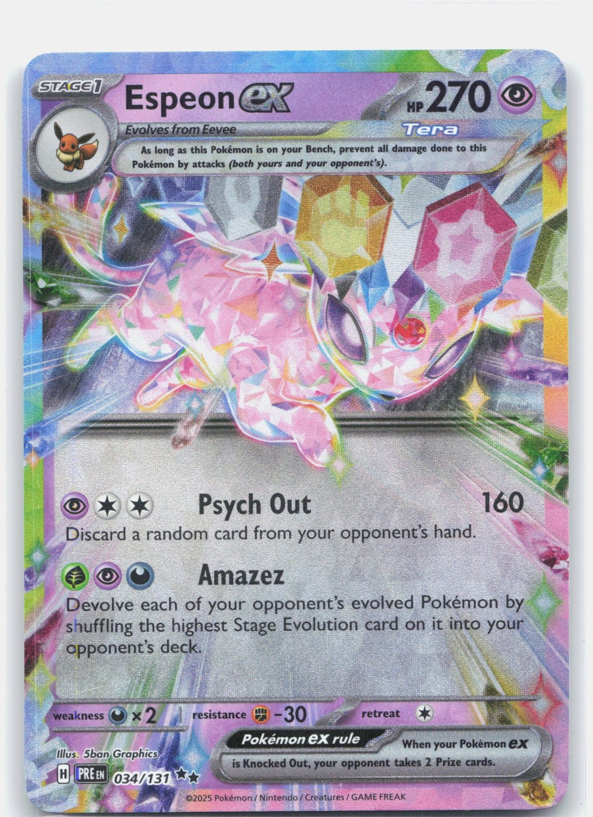 Espeon ex - 034/131