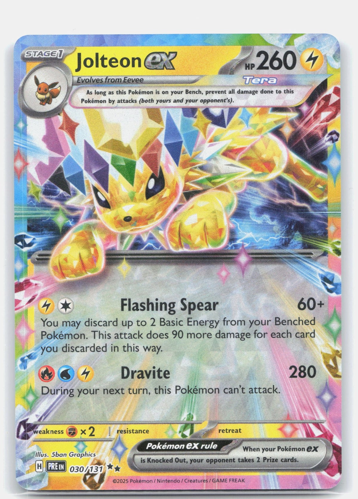 Jolteon ex - 030/131