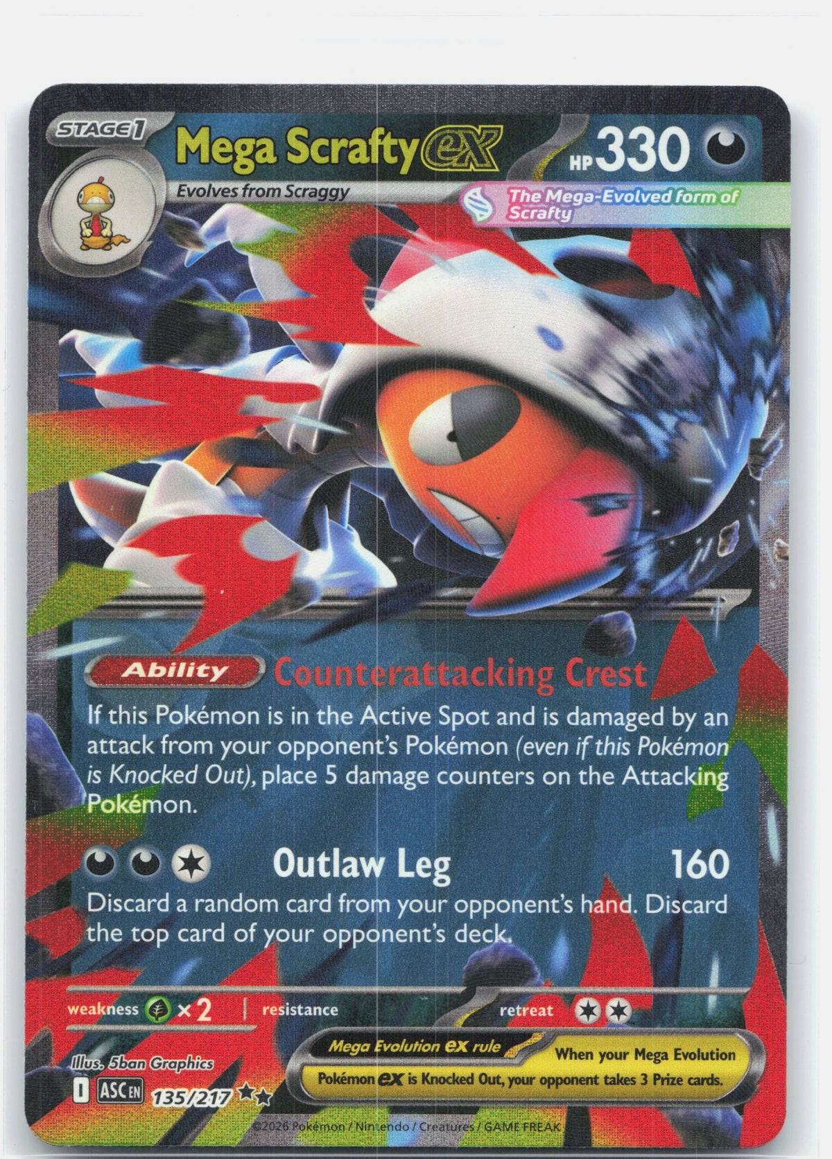 Mega Scrafty ex - 135/217