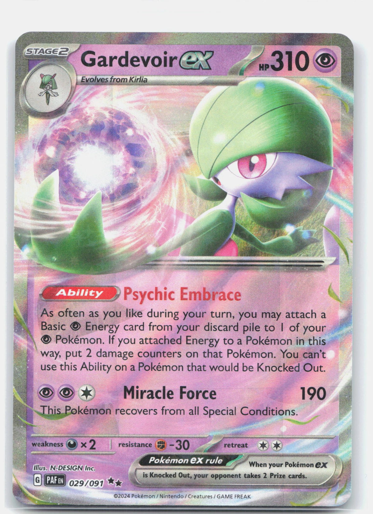 Gardevoir ex - 029/091