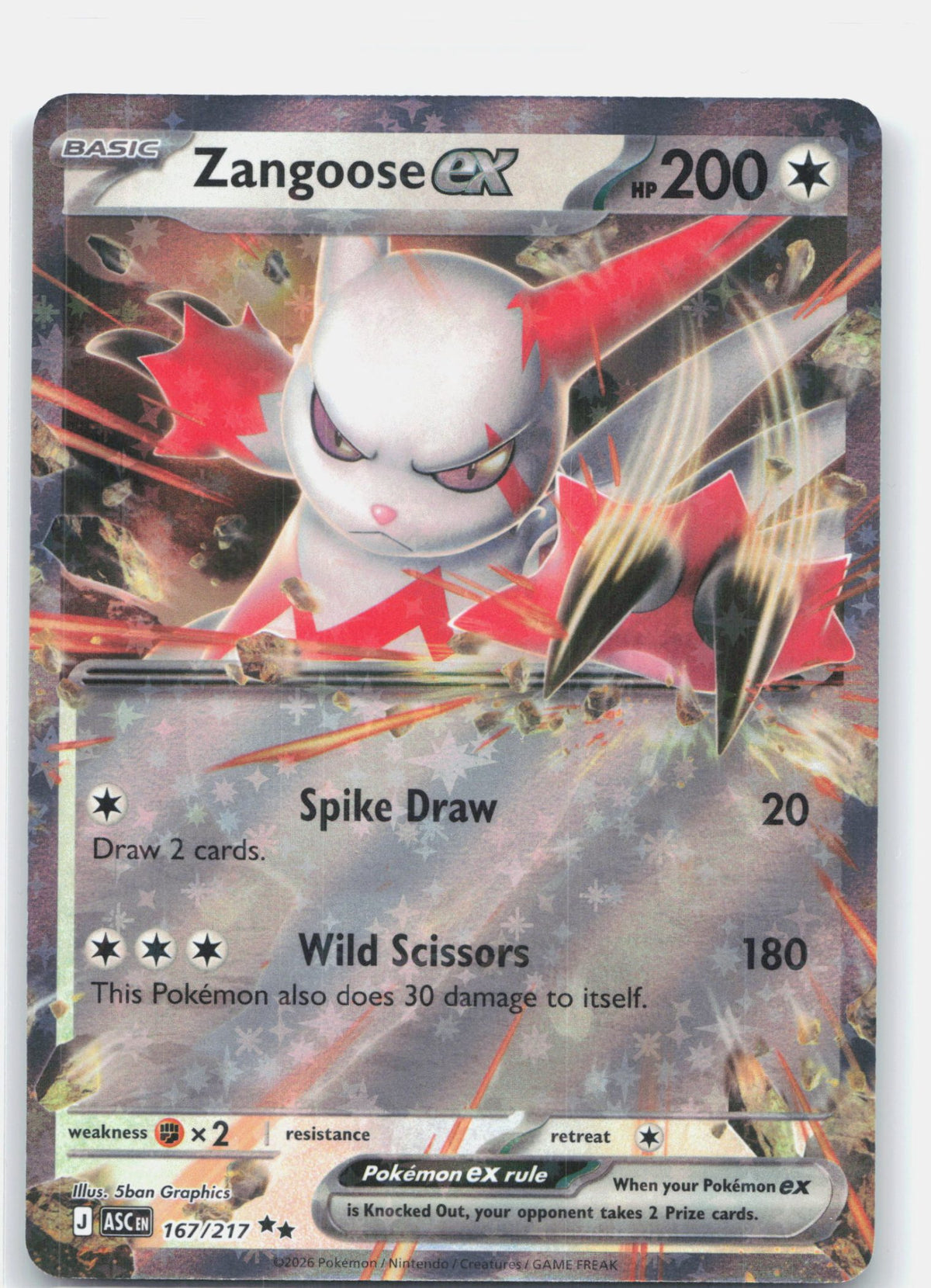Zangoose ex
