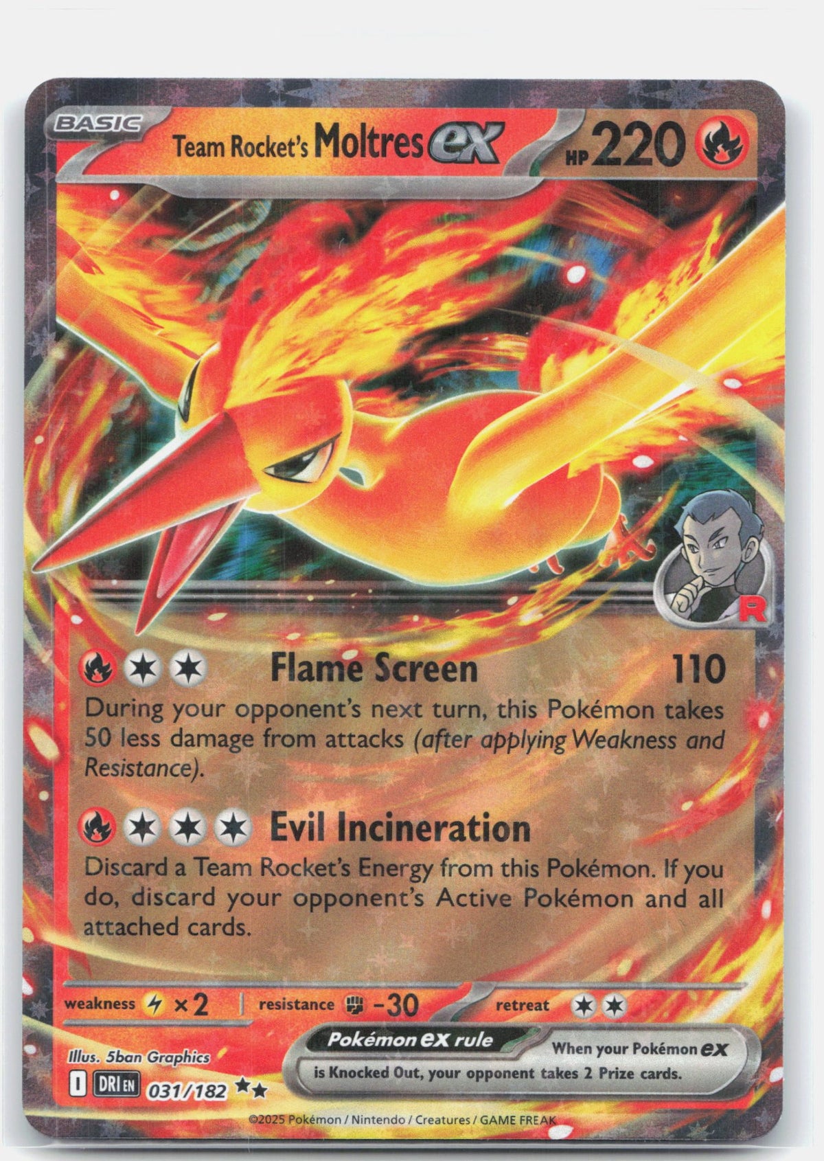 Team Rocket's Moltres ex