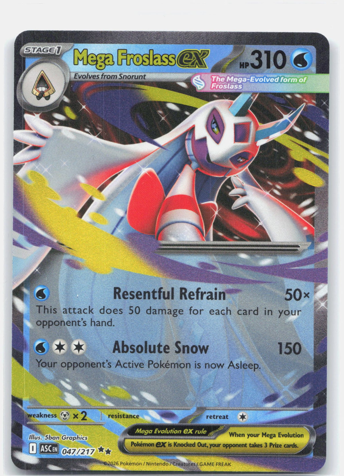 Mega Froslass ex - 047/217