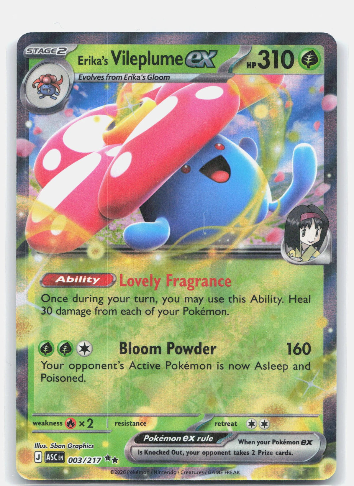 Erika's Vileplume ex