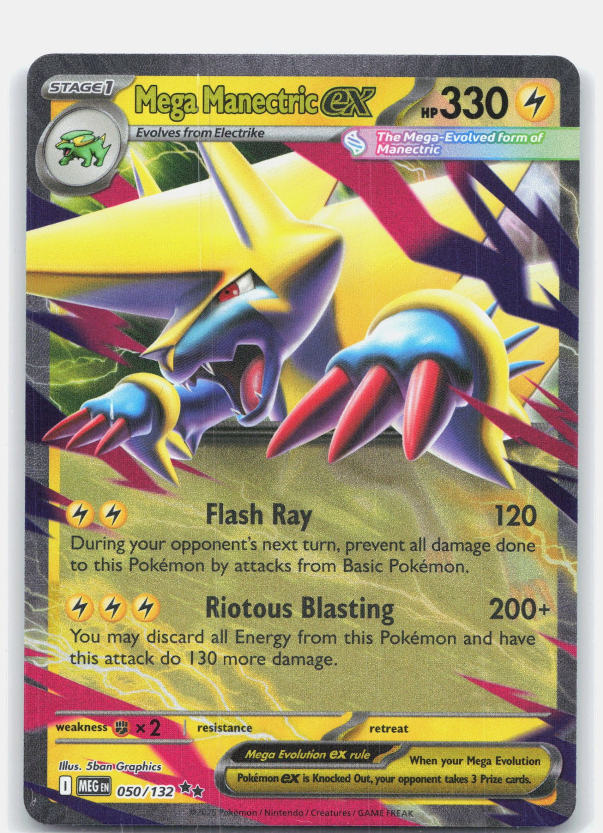 Mega Manectric ex - 050/132