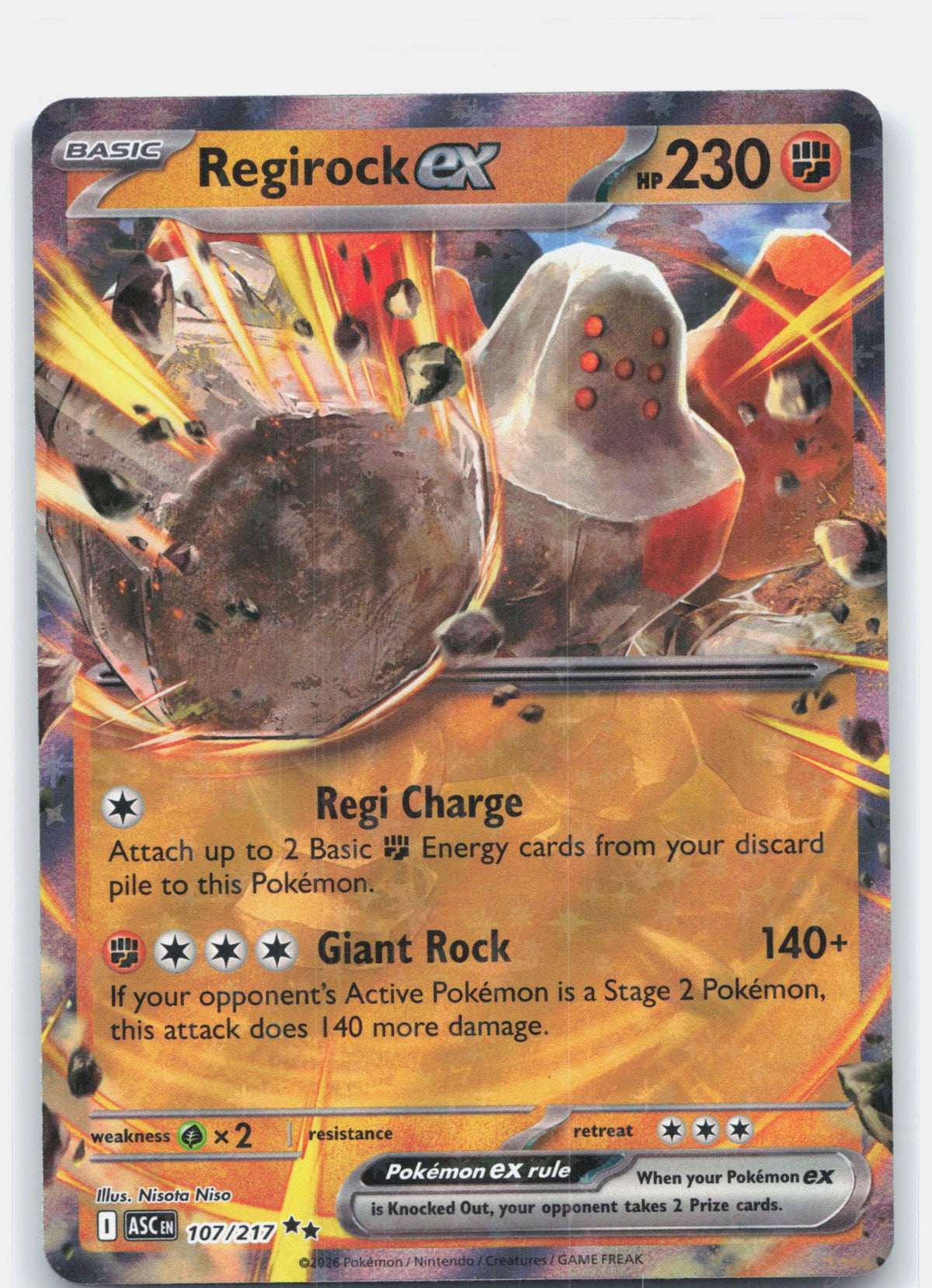 Regirock ex