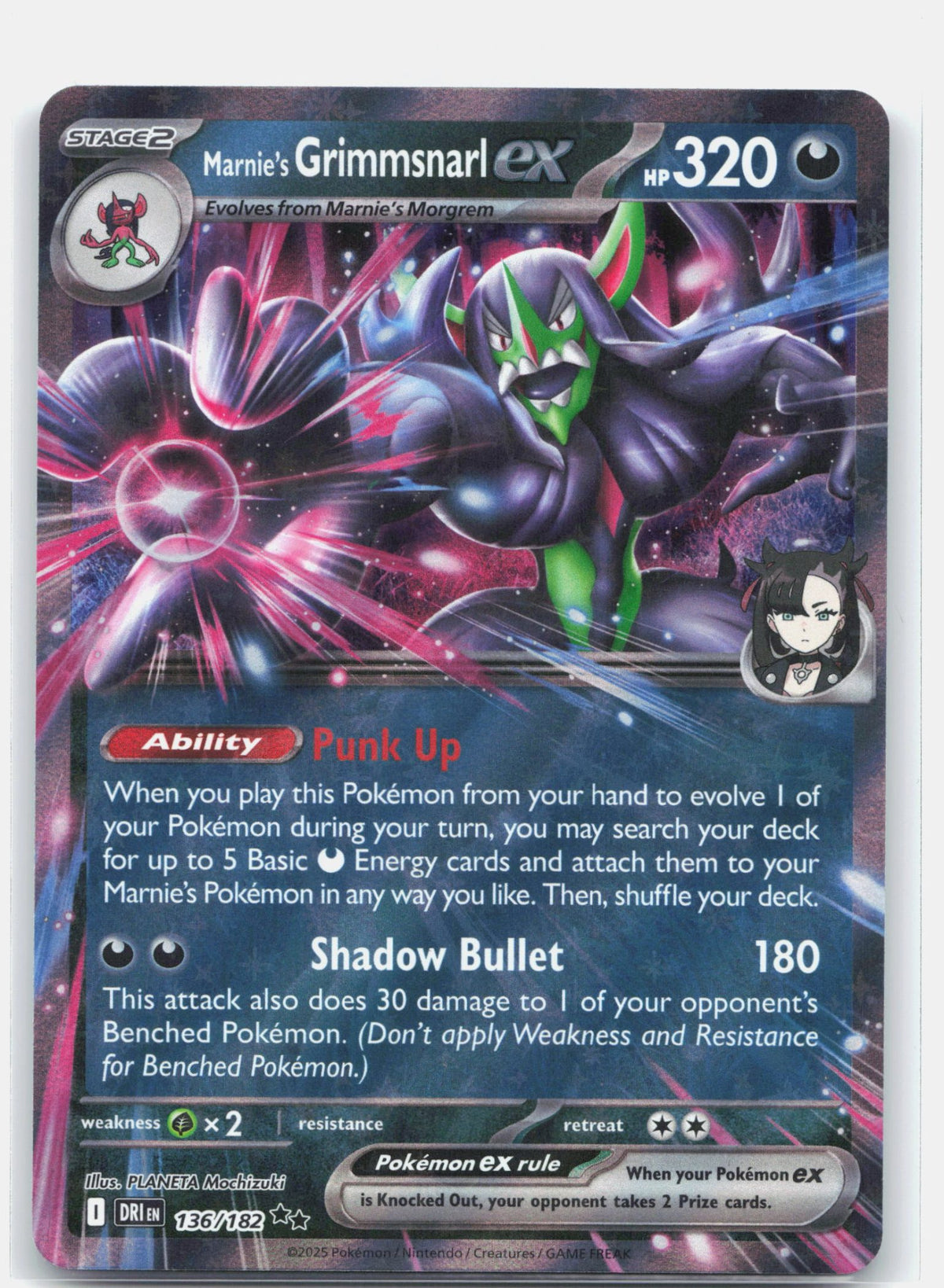 Marnie's Grimmsnarl ex