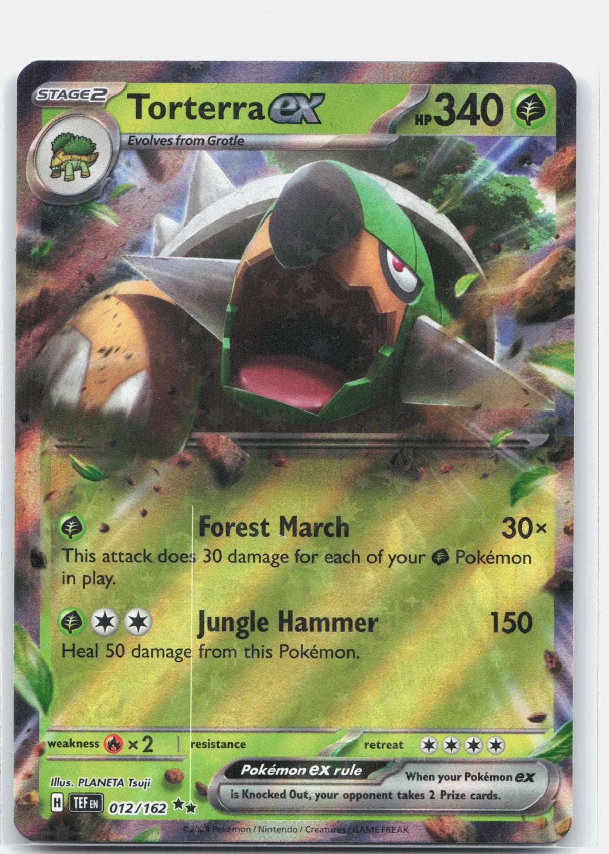 Torterra ex - 012/162