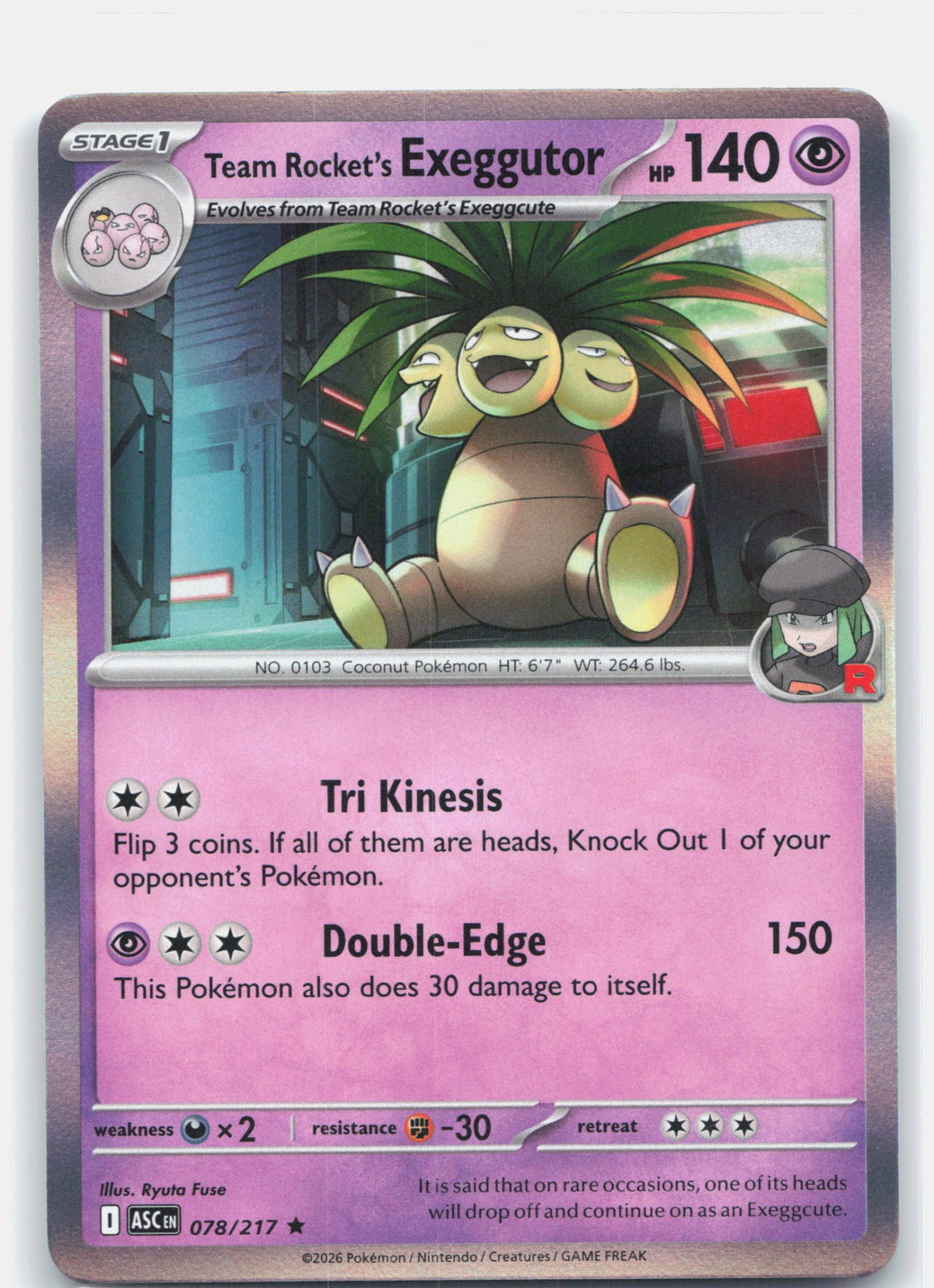 Team Rocket's Exeggutor