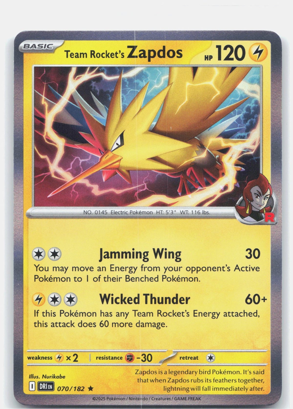 Team Rocket's Zapdos