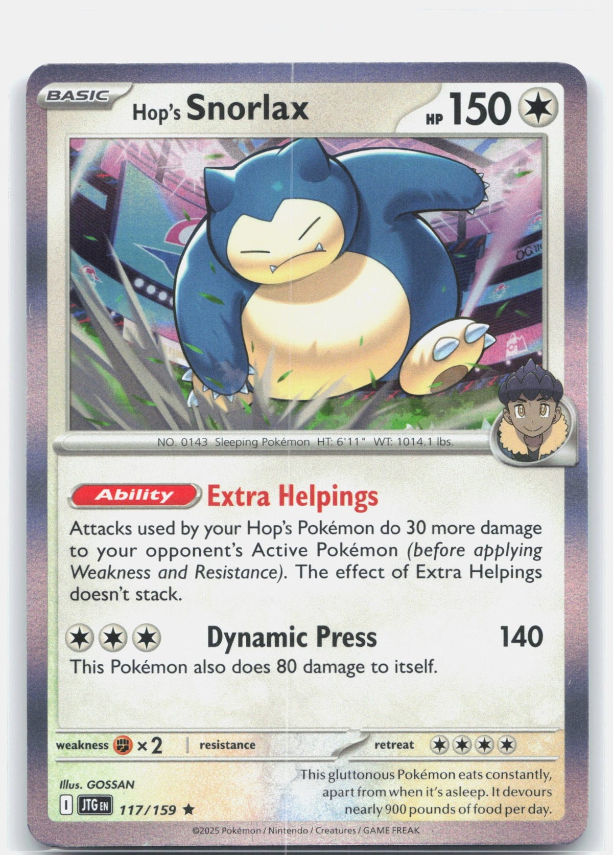 Hop's Snorlax