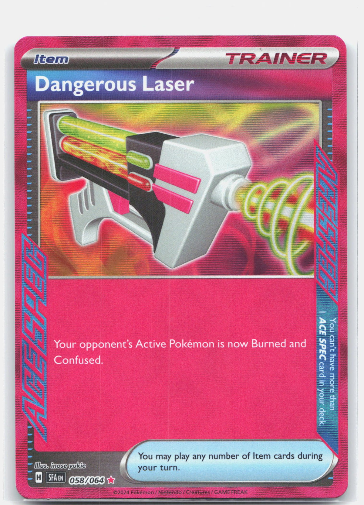 Dangerous Laser