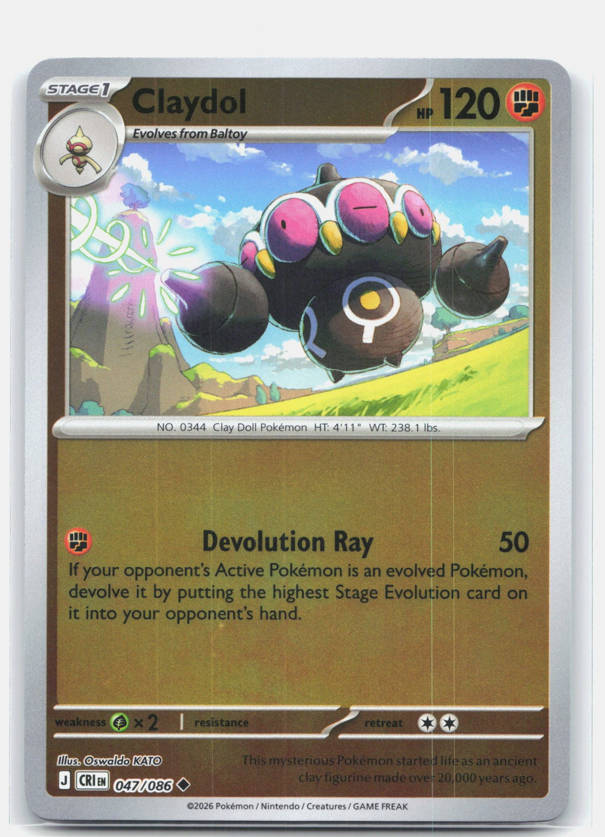 Claydol - 047/086