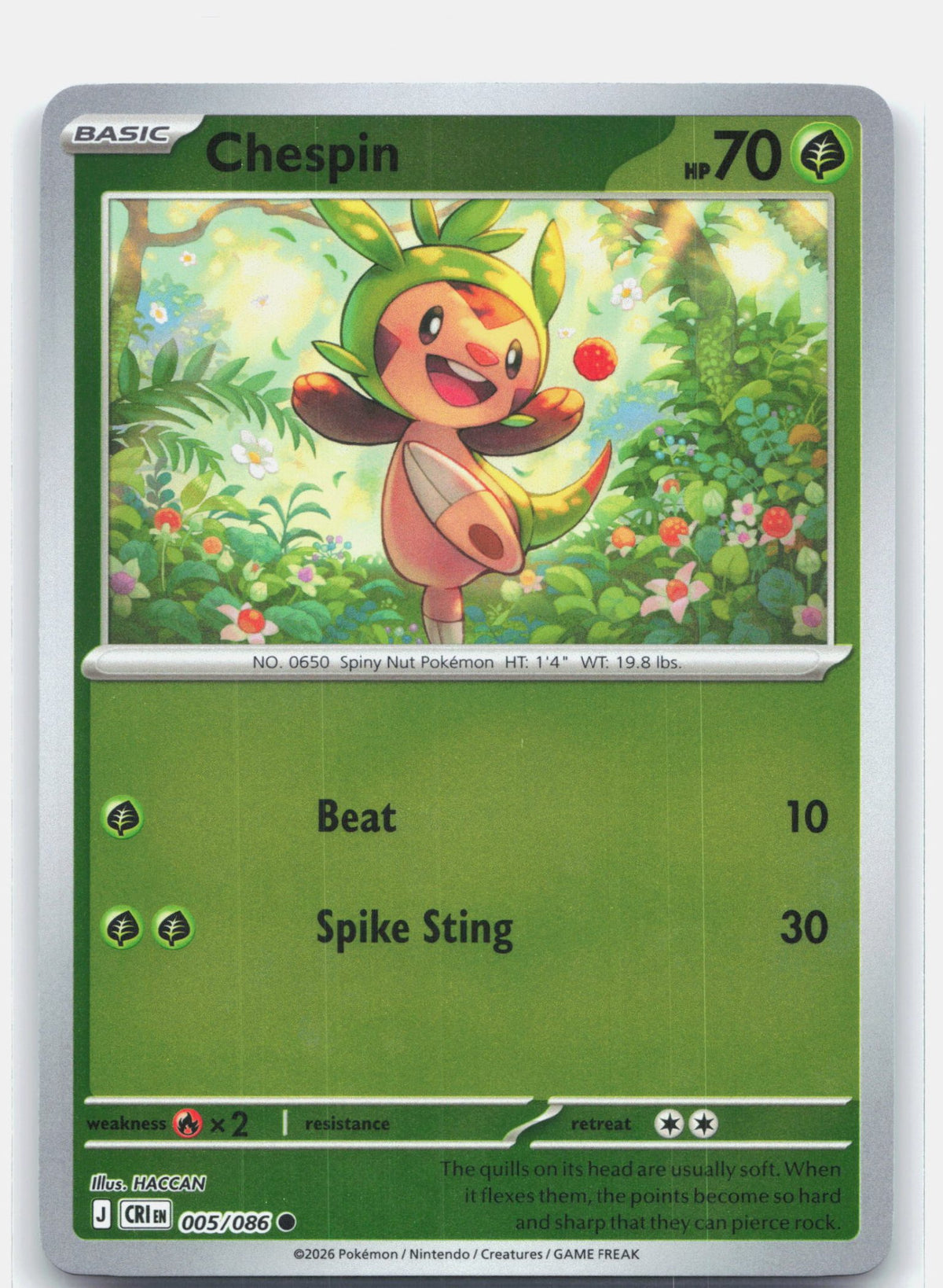 Chespin - 005/086