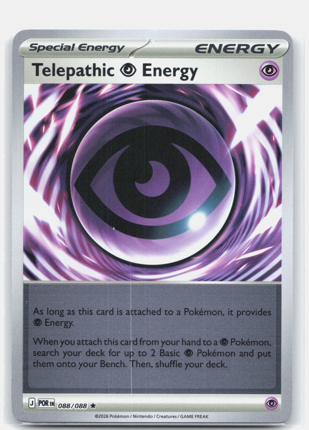 Telepathic Psychic Energy 088 - ME03: Perfect Order - Reverse Holofoil