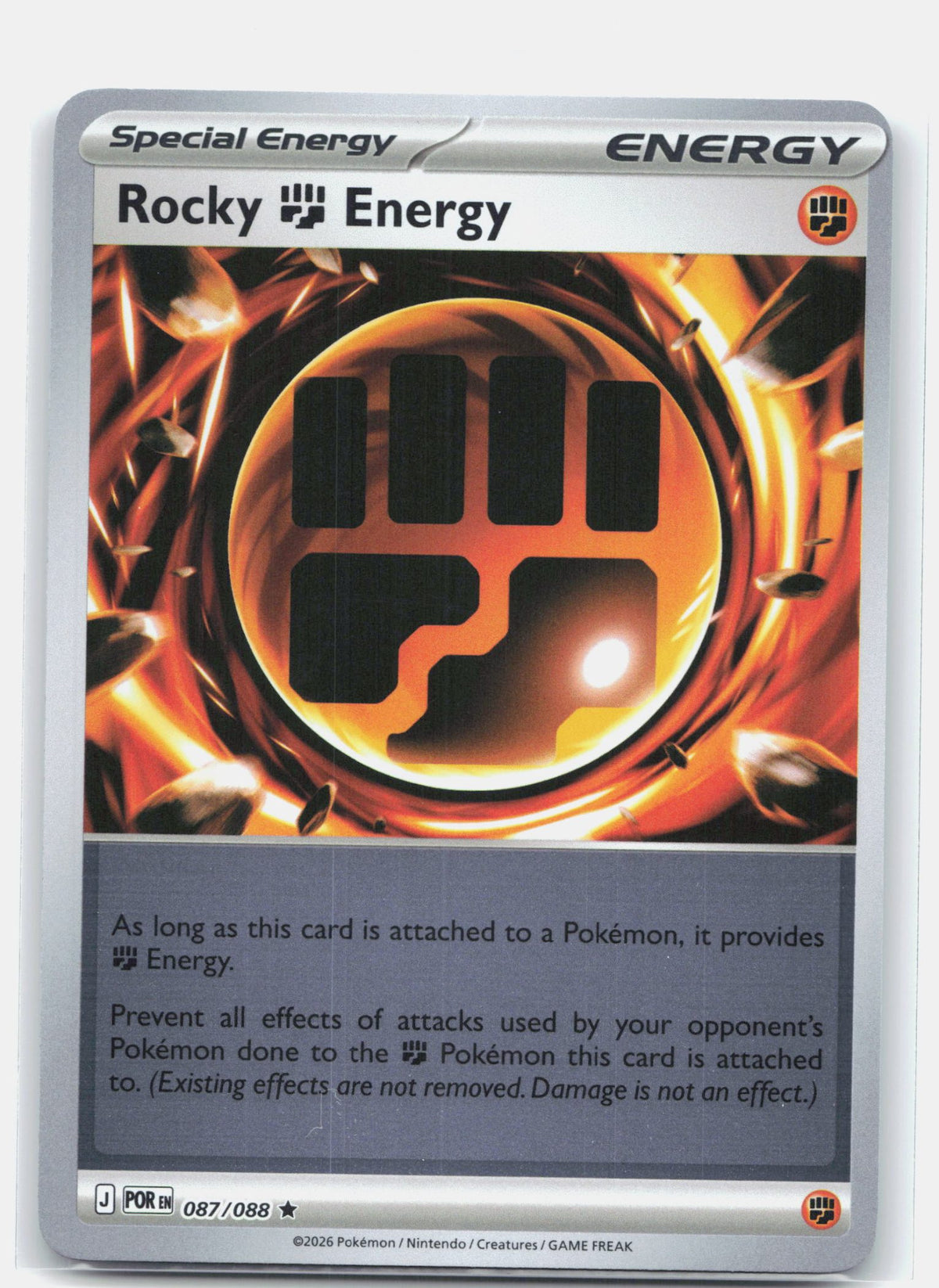 Rocky Fighting Energy
