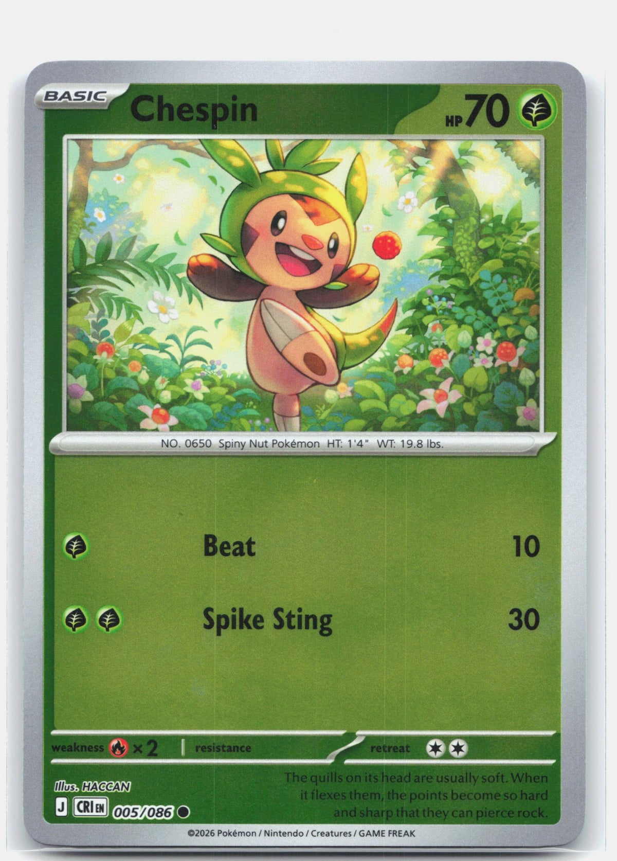 Chespin - 005/086