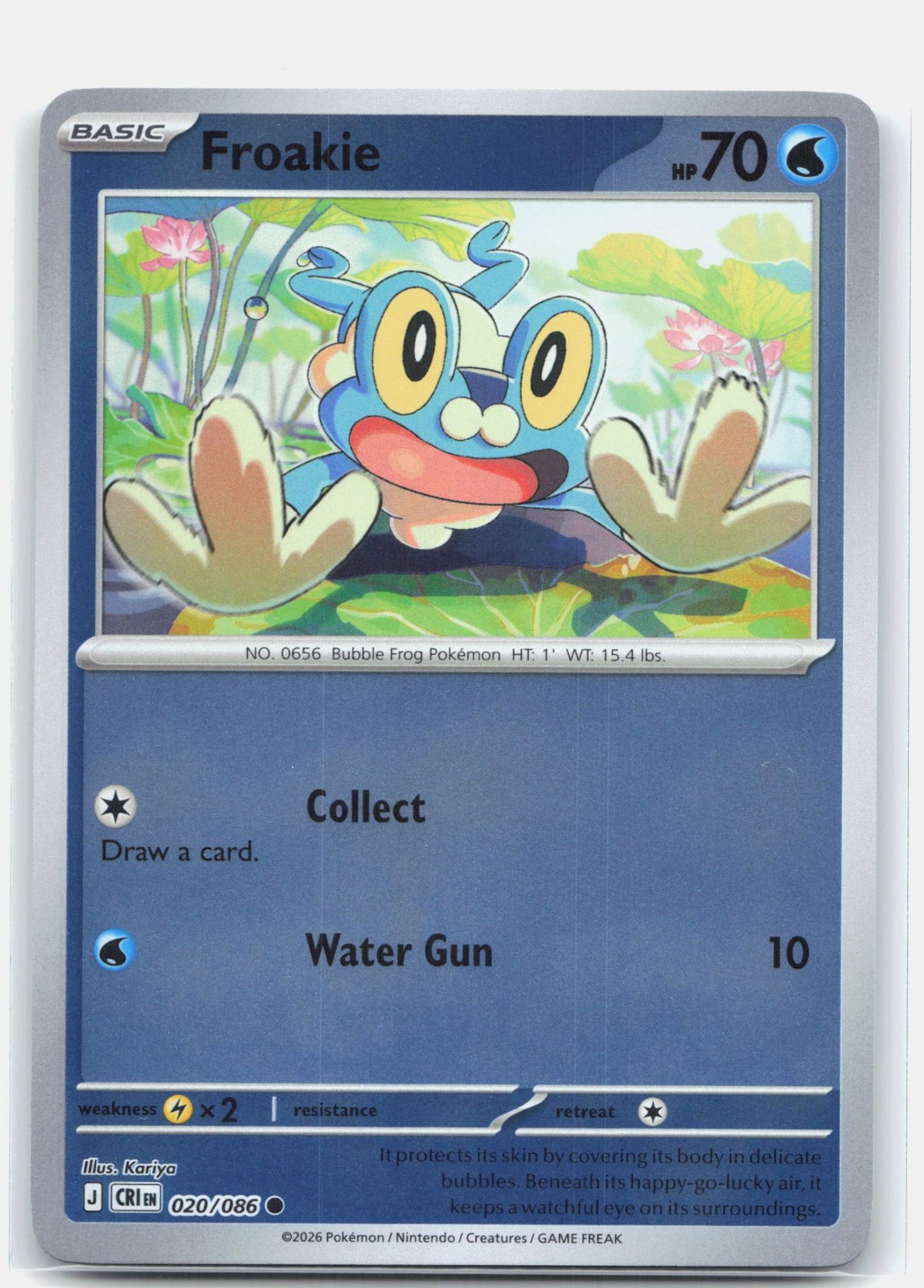 Froakie - 020/086