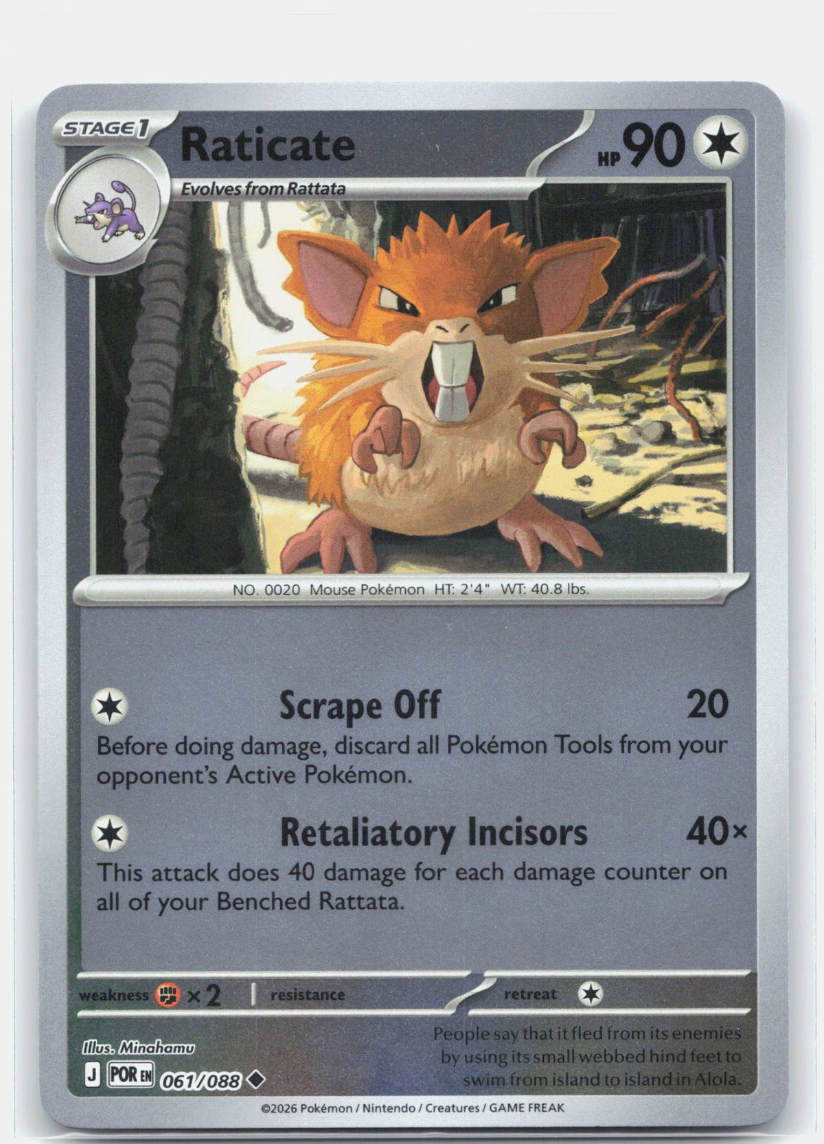 Raticate - 061/088