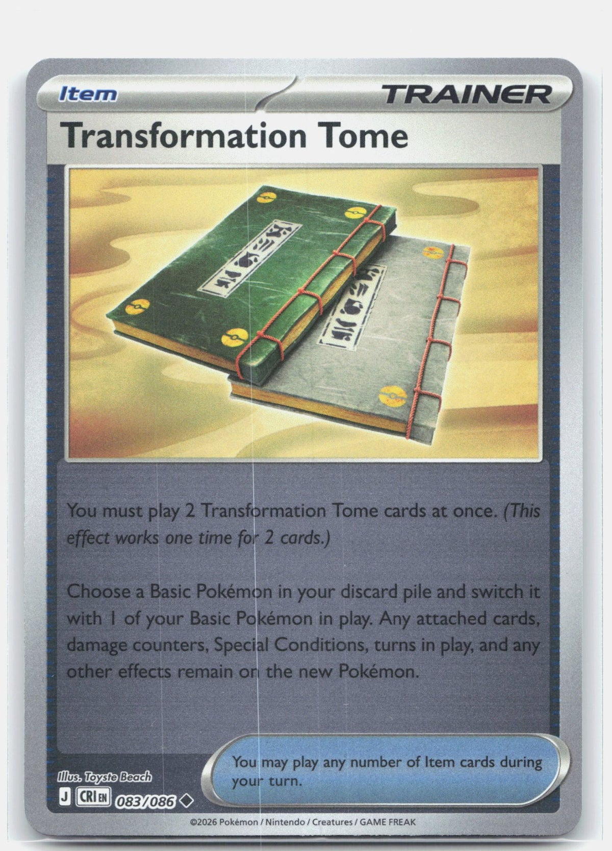 Transformation Tome 083 - ME04: Chaos Rising - Reverse Holofoil