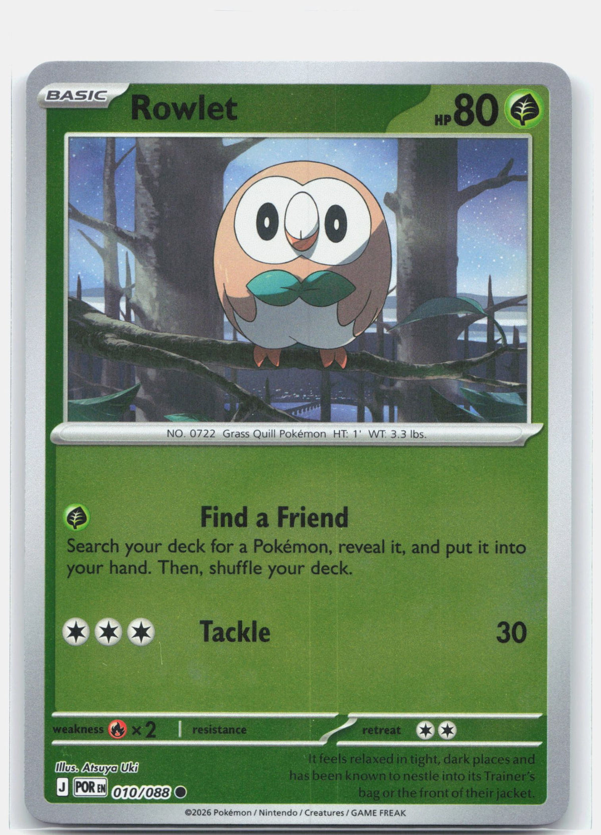 Rowlet - 010/088